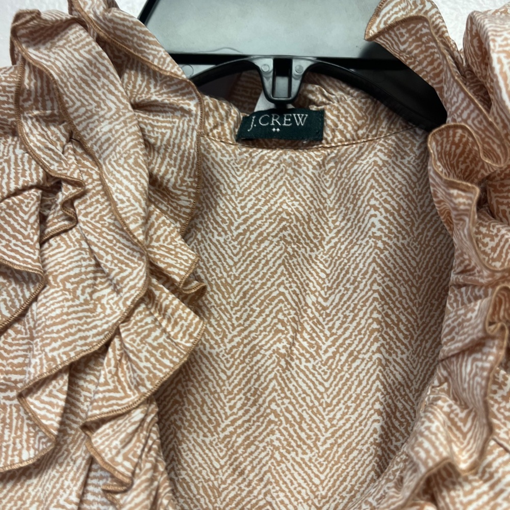 J Crew Patterned Top - Picture 4 of 4